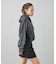 DISTRESSED COMPACT SWEAT HOODIE