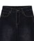 FLOCKED DENIM FLARE PANTS