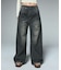 WIDE BAGGY DENIM PANTS