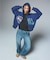 BARREL FIT EASY DENIM PANTS