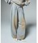 SPRAY PRINT BALLOON SWEAT PANTS