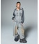 SPRAY PRINT BALLOON SWEAT PANTS