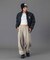 SPRAY PRINT BALLOON SWEAT PANTS