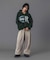 SPRAY PRINT BALLOON SWEAT PANTS