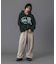 SPRAY PRINT BALLOON SWEAT PANTS