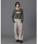 SPRAY PRINT BALLOON SWEAT PANTS