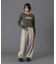 SPRAY PRINT BALLOON SWEAT PANTS