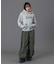 FADED WIDE LEG CARGO PANTS
