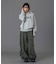 FADED WIDE LEG CARGO PANTS