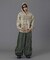 FADED WIDE LEG CARGO PANTS