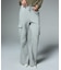 CARGO POCKET FLARE SWEAT PANTS