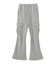 CARGO POCKET FLARE SWEAT PANTS
