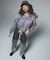 GRADIENT DENIM EASY PANTS