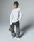 GRADIENT DENIM EASY PANTS