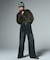 FADED VELOUR LOOSE FIT PANTS