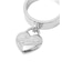 HEART PADLOCK RING