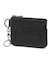 FAUX LEATHER PATCH COIN AND CARD CASE