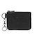 FAUX LEATHER PATCH COIN AND CARD CASE