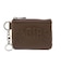 FAUX LEATHER PATCH COIN AND CARD CASE