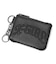FAUX LEATHER PATCH COIN AND CARD CASE