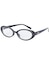 MILLS LOGO OVAL SUNGLASSES