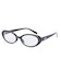 MILLS LOGO OVAL SUNGLASSES