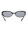 MILLS LOGO OVAL SUNGLASSES