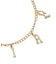 LOGO AND RHINESTONE NECKLACE