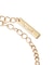 LOGO AND RHINESTONE NECKLACE