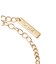 LOGO AND RHINESTONE NECKLACE