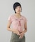 RIBBONED NECK BABY TOP