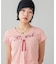 RIBBONED NECK BABY TOP