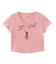 RIBBONED NECK BABY TOP