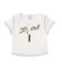 RIBBONED NECK BABY TOP