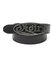 OVAL LOGO CLASP FAUX LEATHER BELT