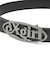 OVAL LOGO CLASP FAUX LEATHER BELT