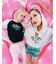 X-girl x THE POWERPUFF GIRLS RAGLAN L/S BABY TEE