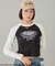 X-girl x THE POWERPUFF GIRLS RAGLAN L/S BABY TEE