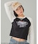 X-girl x THE POWERPUFF GIRLS RAGLAN L/S BABY TEE