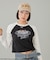 X-girl x THE POWERPUFF GIRLS RAGLAN L/S BABY TEE