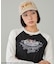 X-girl x THE POWERPUFF GIRLS RAGLAN L/S BABY TEE