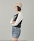 X-girl x THE POWERPUFF GIRLS RAGLAN L/S BABY TEE