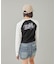 X-girl x THE POWERPUFF GIRLS RAGLAN L/S BABY TEE