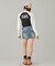 X-girl x THE POWERPUFF GIRLS RAGLAN L/S BABY TEE