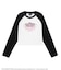 X-girl x THE POWERPUFF GIRLS RAGLAN L/S BABY TEE
