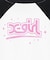 X-girl x THE POWERPUFF GIRLS RAGLAN L/S BABY TEE