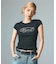 XG EMBLEM CLASP FAUX LEATHER BELT