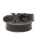 XG EMBLEM CLASP FAUX LEATHER BELT