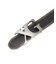 XG EMBLEM CLASP FAUX LEATHER BELT