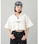 DRAWSTRING CROPPED ANORAK TOP